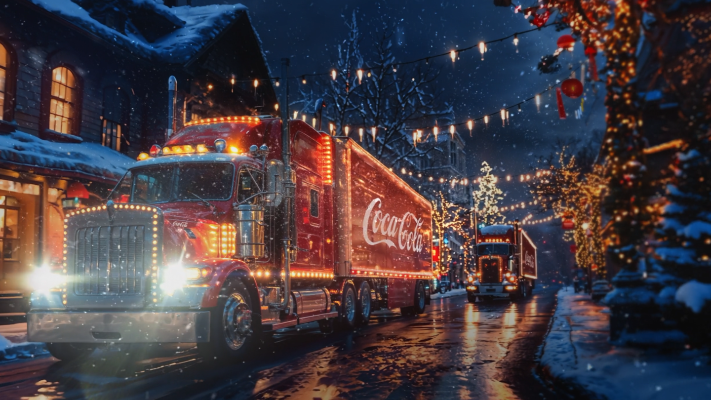 AI: Coca-Cola’s 'The Holidays Are Coming' reimagined